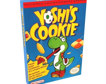 Yoshi's Cookie | NTSC | Nintendo | NES | En | Reproduction Box