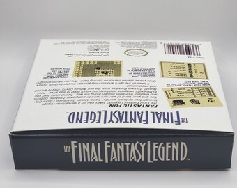 Final Fantasy Legend | NTSC | Gameboy | GB | En | Reproduction Box
