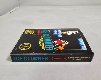 アイスクライマー | NTSC | 任天堂 | NES | En | 復刻ボックス - Etsy 日本