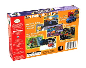 Penny Racers | NTSC | Nintendo 64 | N64 | En | Reproduction Box