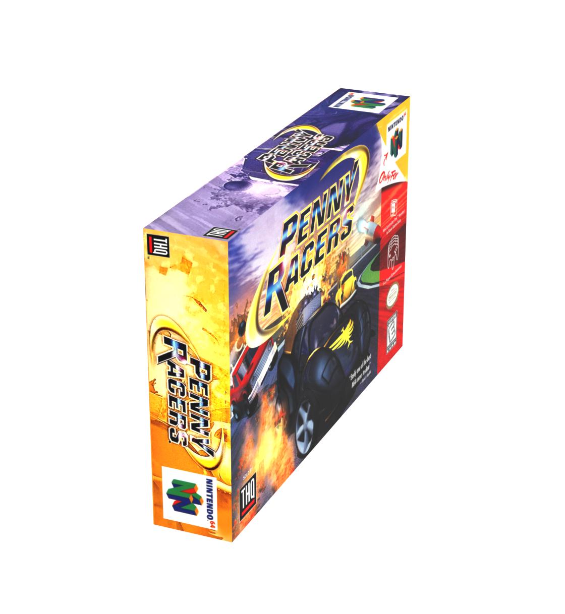 Penny Racers | NTSC | Nintendo 64 | N64 | En | Reproduction Box