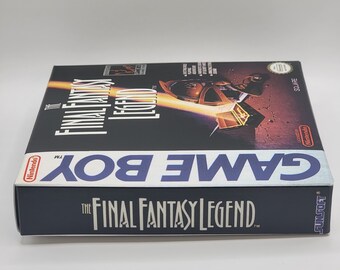Final Fantasy Legend | NTSC | Gameboy | GB | En | Reproduction Box