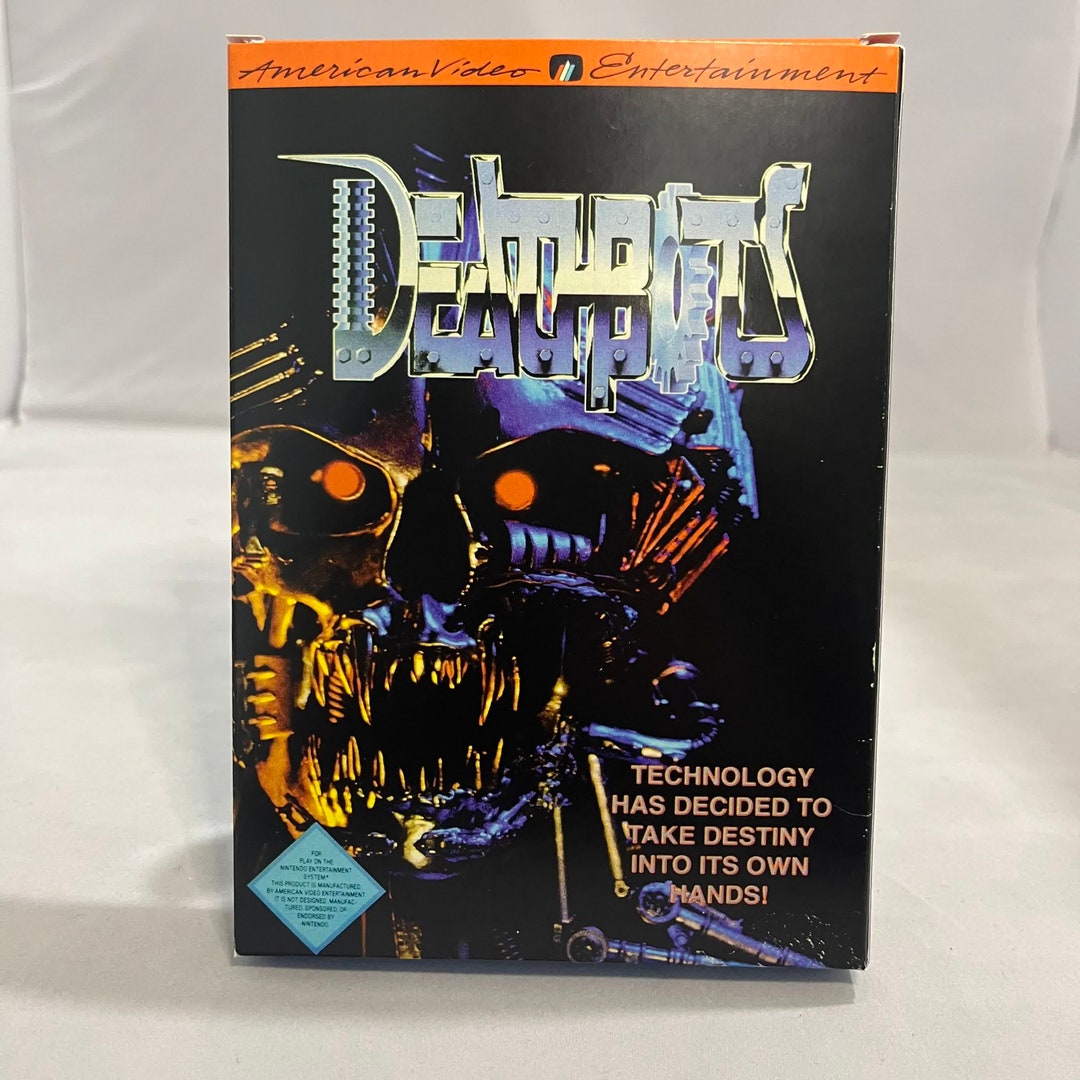 Generative Deathbots Deathbots | NTSC | Nintendo | NES | En | Reproduction Box - Etsy