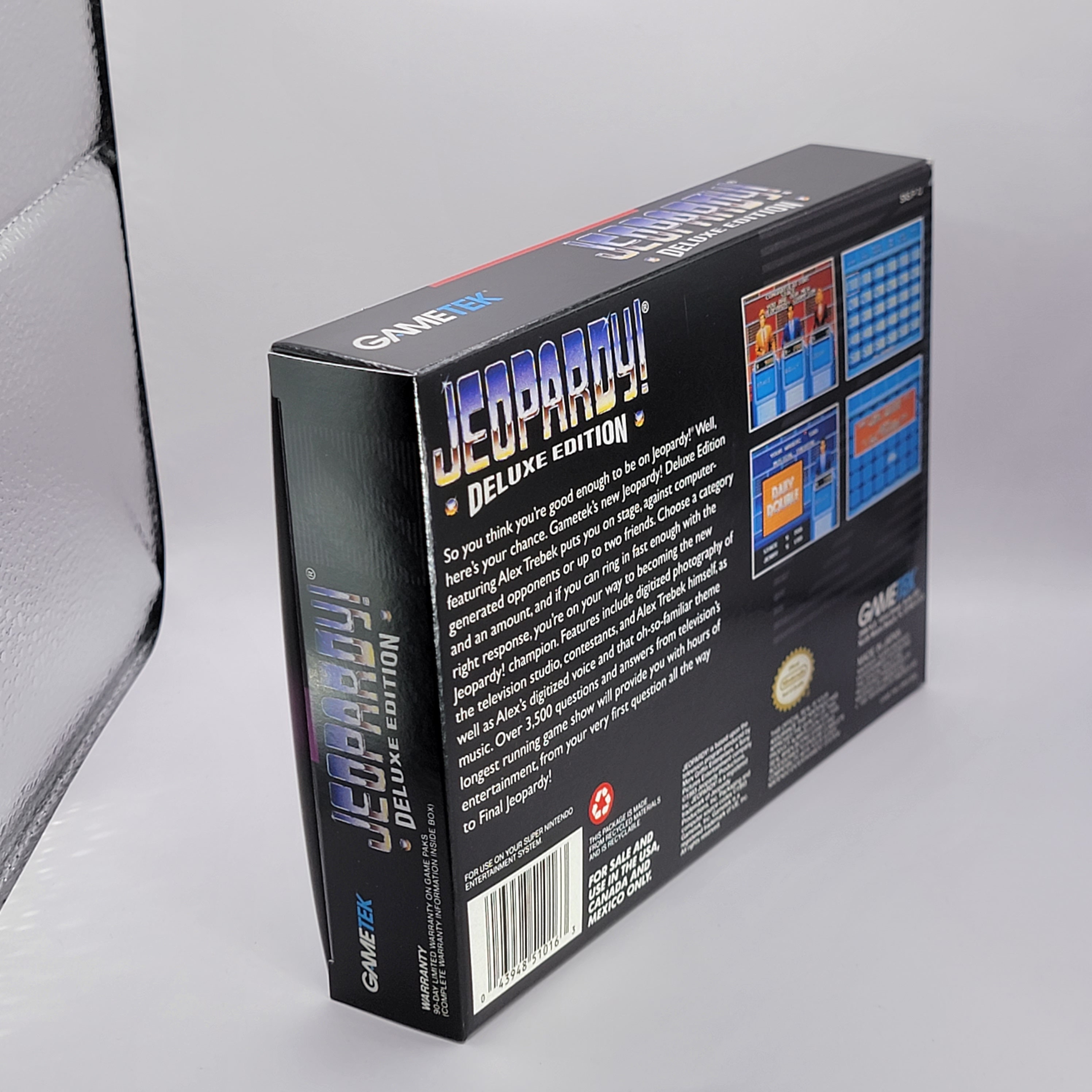Jeopardy Deluxe Edition | NTSC | Super Nintendo | SNES | En