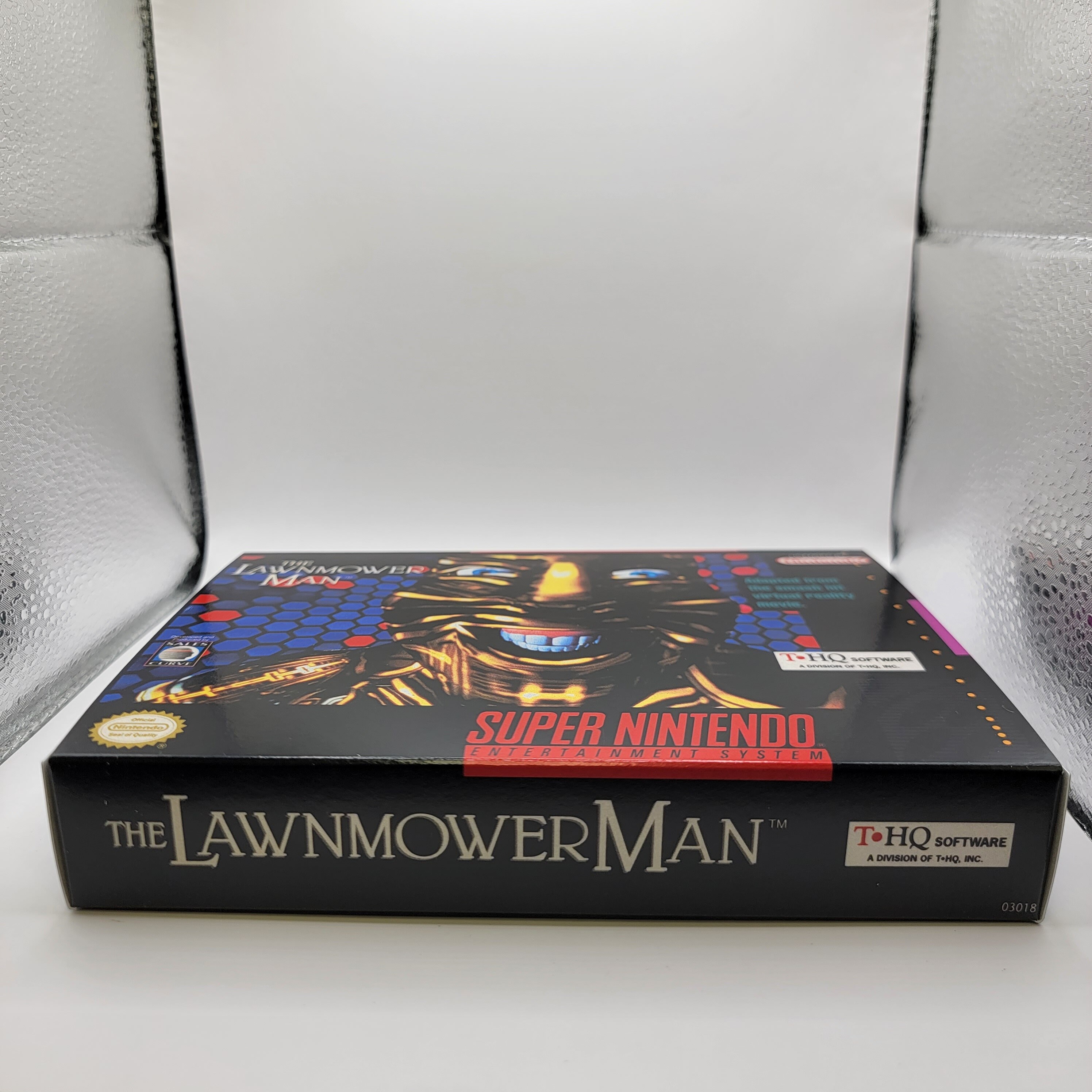 Jeu Mega Drive The Lawnmower Man - Complet En Boîte, Très Bon état, Collector Rétro