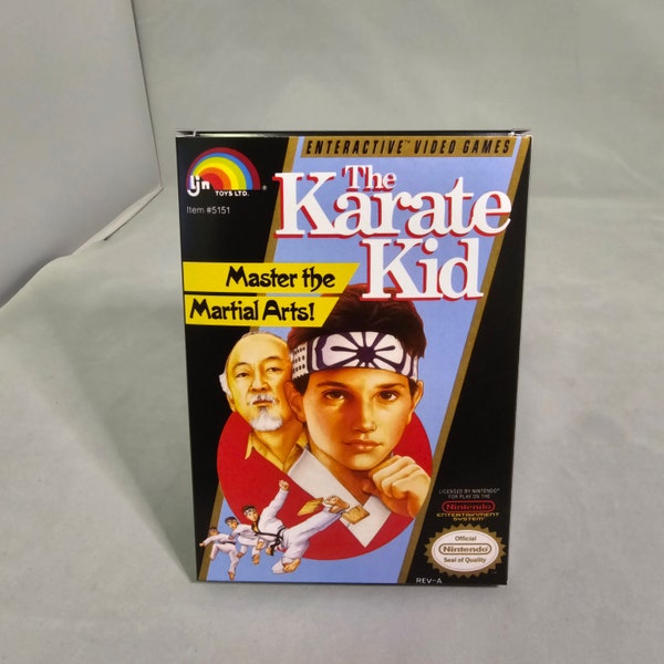 The Karate Kid | NTSC | Nintendo | NES | En | Reproduction Box