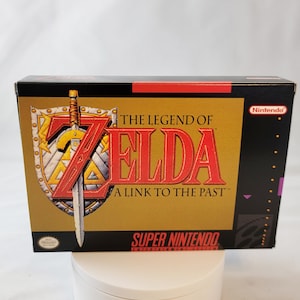 The Legend of Zelda Link to the Past | NTSC | Super Nintendo | SNES | En | Reproduction Box and Inner Tray