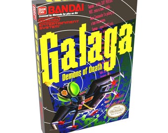 Galaga Demons of Death | NTSC | Nintendo | NES | En | Reproduction