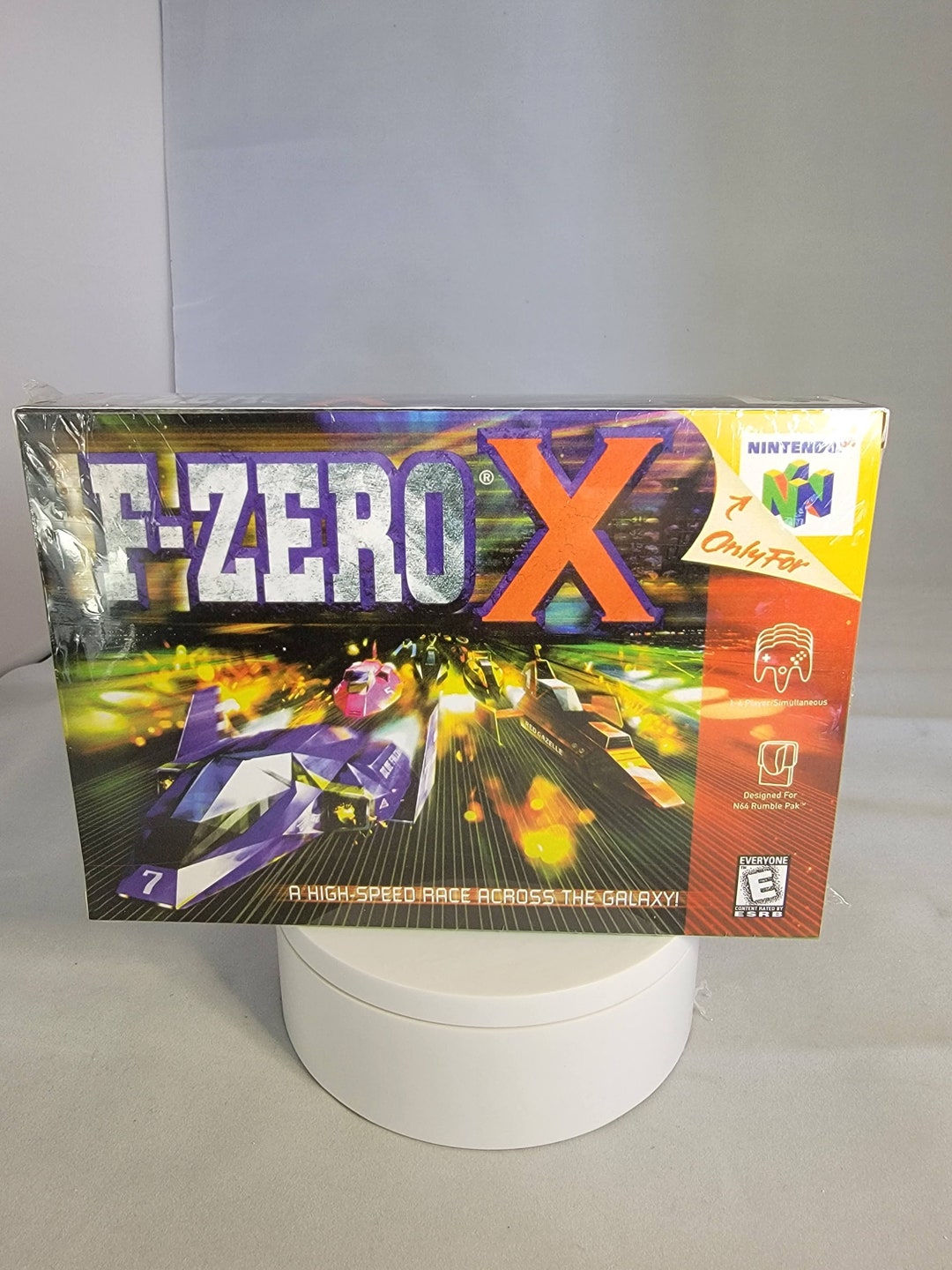 F-zero X | NTSC | Nintendo 64 | N64 | En | Reproduction Box and