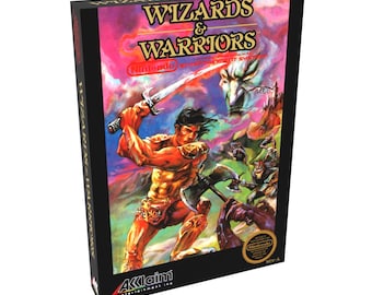 Wizards & Warriors | NTSC | Nintendo | NES | En | Reproduction Box