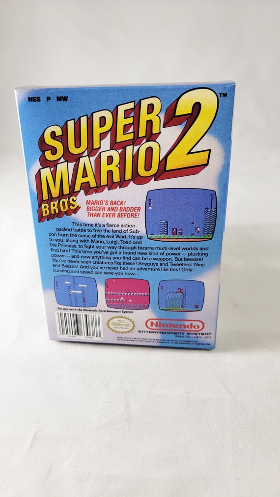NES  SUPER MARIO BROTHERS 2 アメリカファミコン Super Mario Brothers 2 | NTSC | Nintendo | NES | En | Reproduction