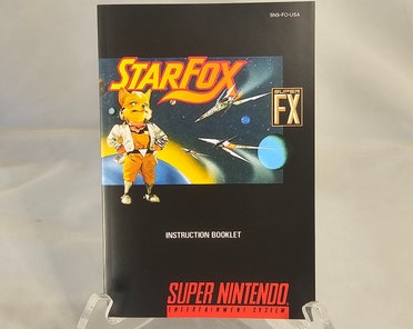 Star Fox | NTSC | Super Nintendo | SNES | En | User Instruction