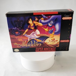 Aladdin | NTSC | Super Nintendo | SNES | En | Reproduction Box and Inner Tray