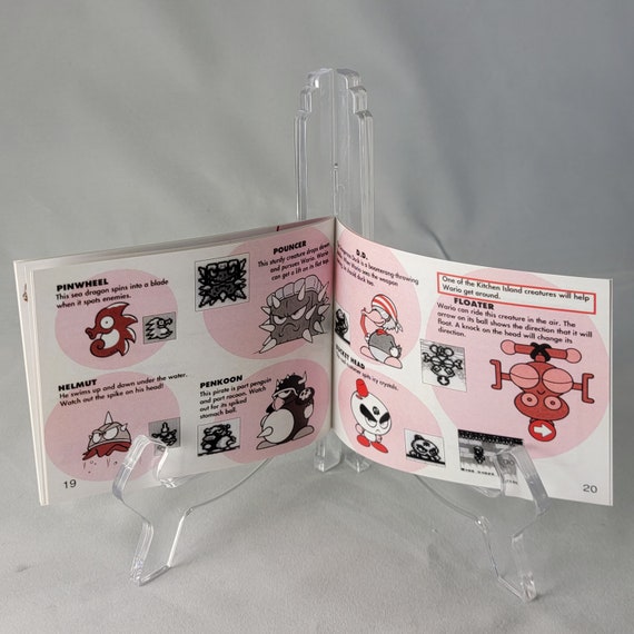 Notice De Jeu Gameboy Color Wario Land 3 - Version Française - En Bon état, Idéale Pour Collectionneurs