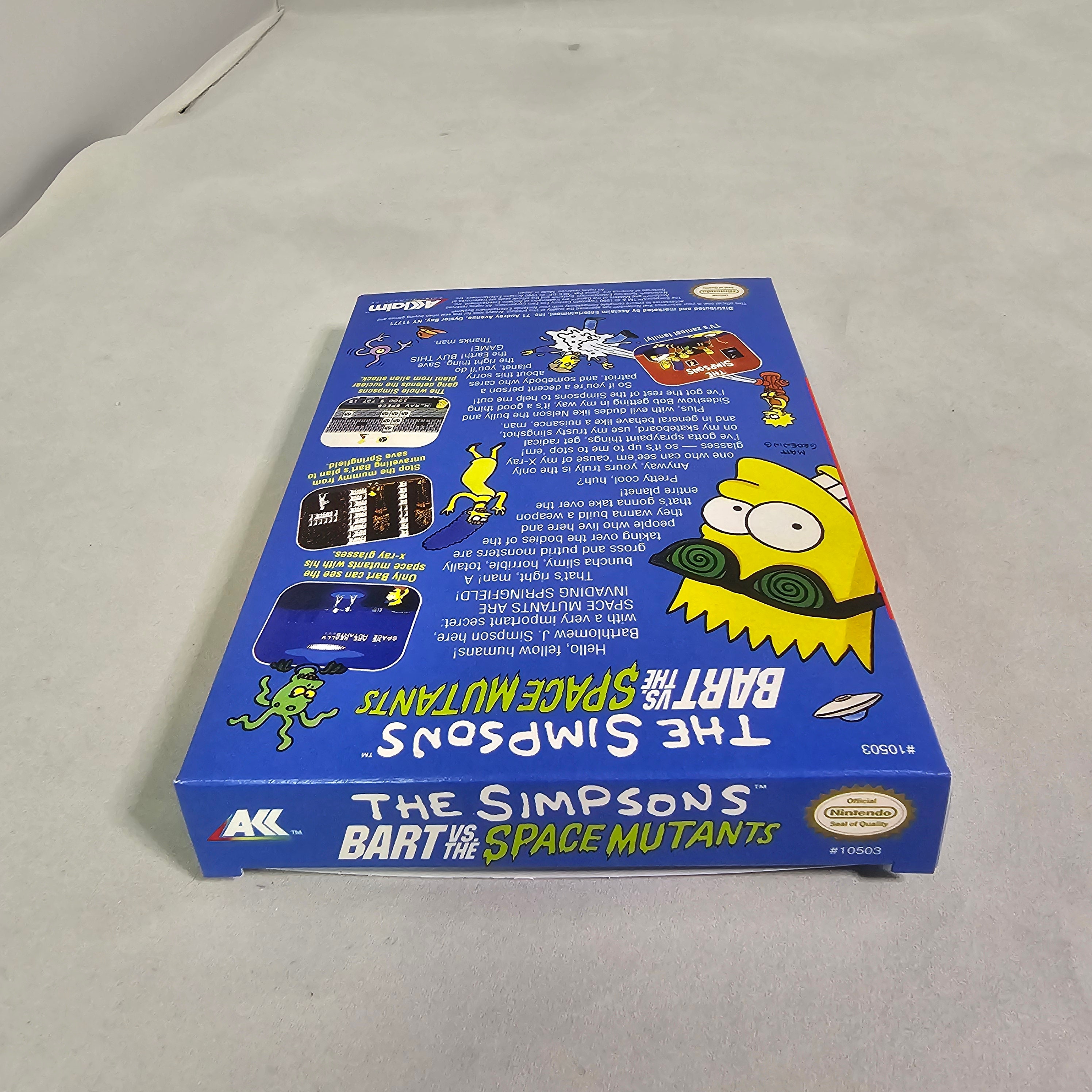 The Simpsons Bart Vs the Space Mutants | NTSC | Nintendo