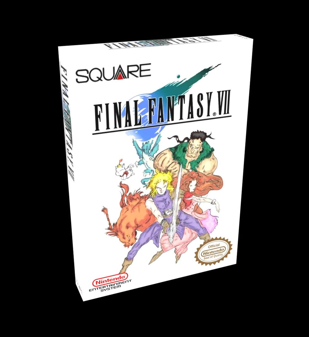 Final Fantasy VII | NTSC | Nintendo | NES | En | Reproduction Box