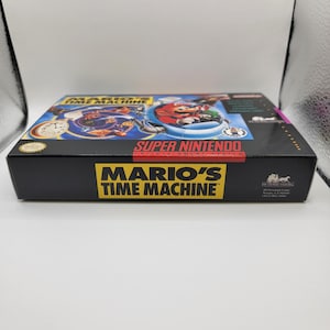 Mario's Time Machine | NTSC | Super Nintendo | SNES | En | Reproduction ...