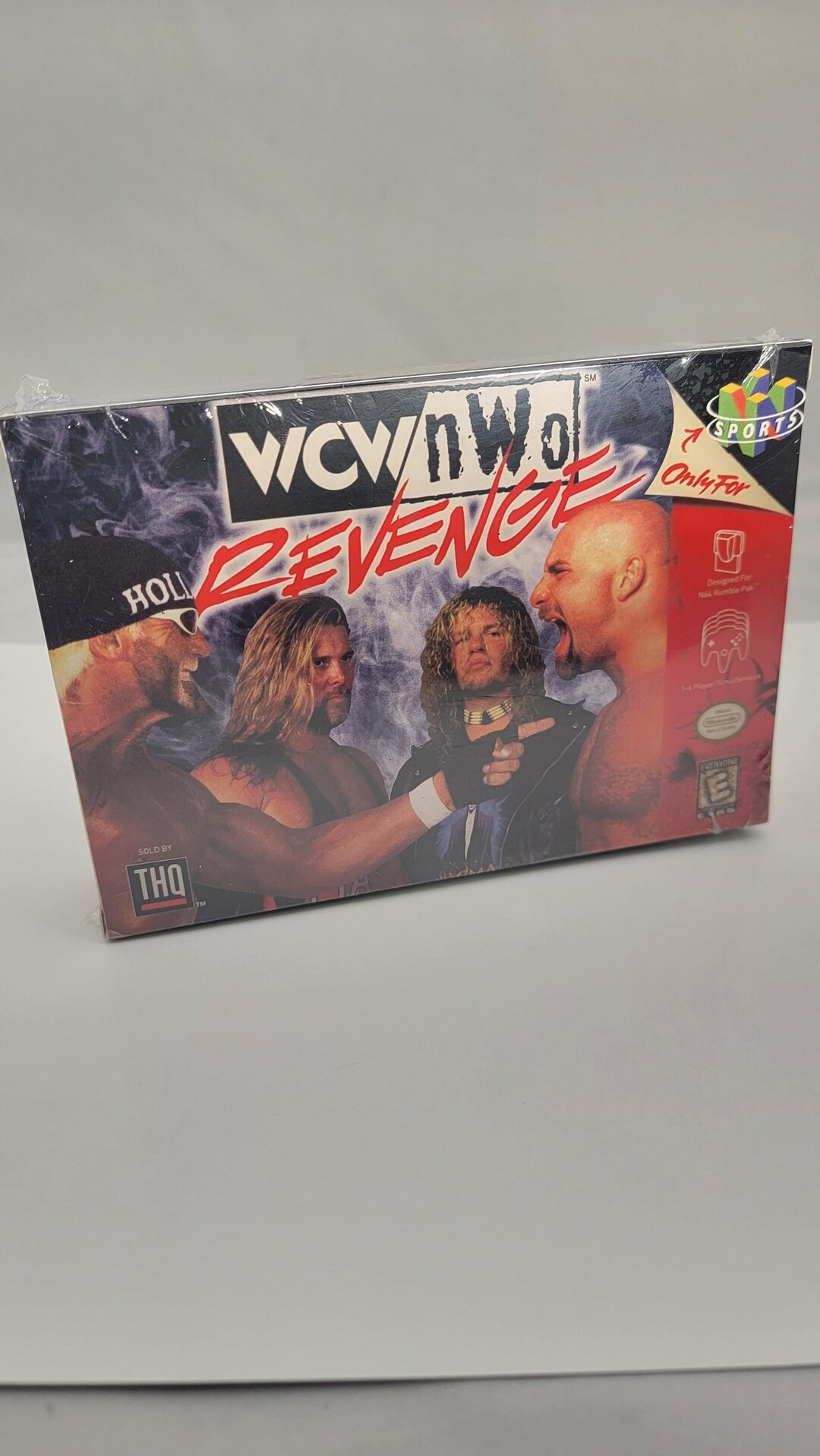 WCW Vs NWO Revenge NTSC Nintendo 64 N64 En Reproduction Box and Inner Tray Etsy