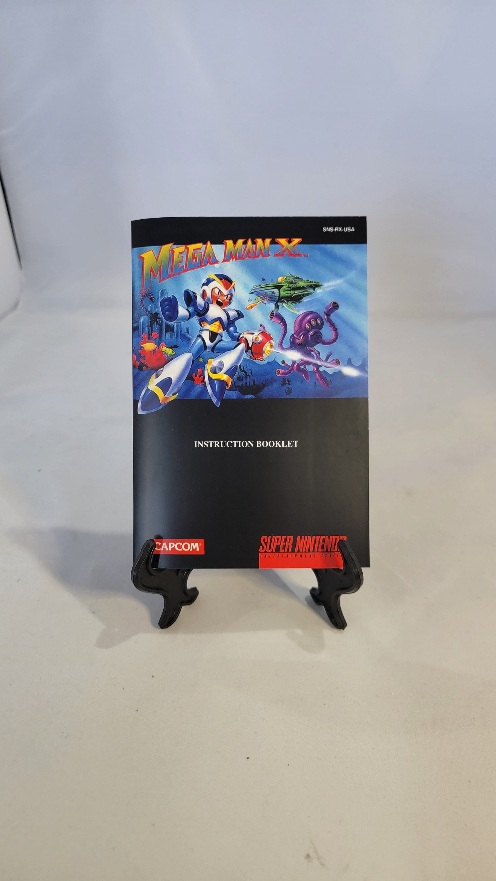 Mega Man X | NTSC | Super Nintendo | SNES | En | User Instruction