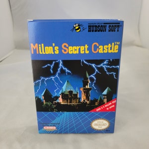 Milon&#39;s Secret Castle | NTSC | Nintendo | NES | En | Reproduction Box