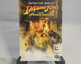 Indiana Jones and the Infernal Machine CASE ONLY Nintendo 64