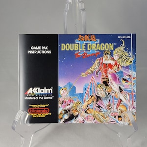 Double Dragon 2 - The Revenge | NTSC | Nintendo | NES | En | User Instruction Manual