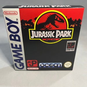 Jurassic Park | NTSC | Gameboy | GB | En | Reproduction Box and Inner Tray