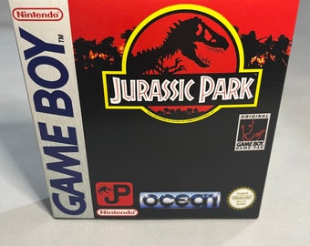 Jurassic Park | NTSC | Gameboy | GB | En | Reproduction Box and Inner Tray