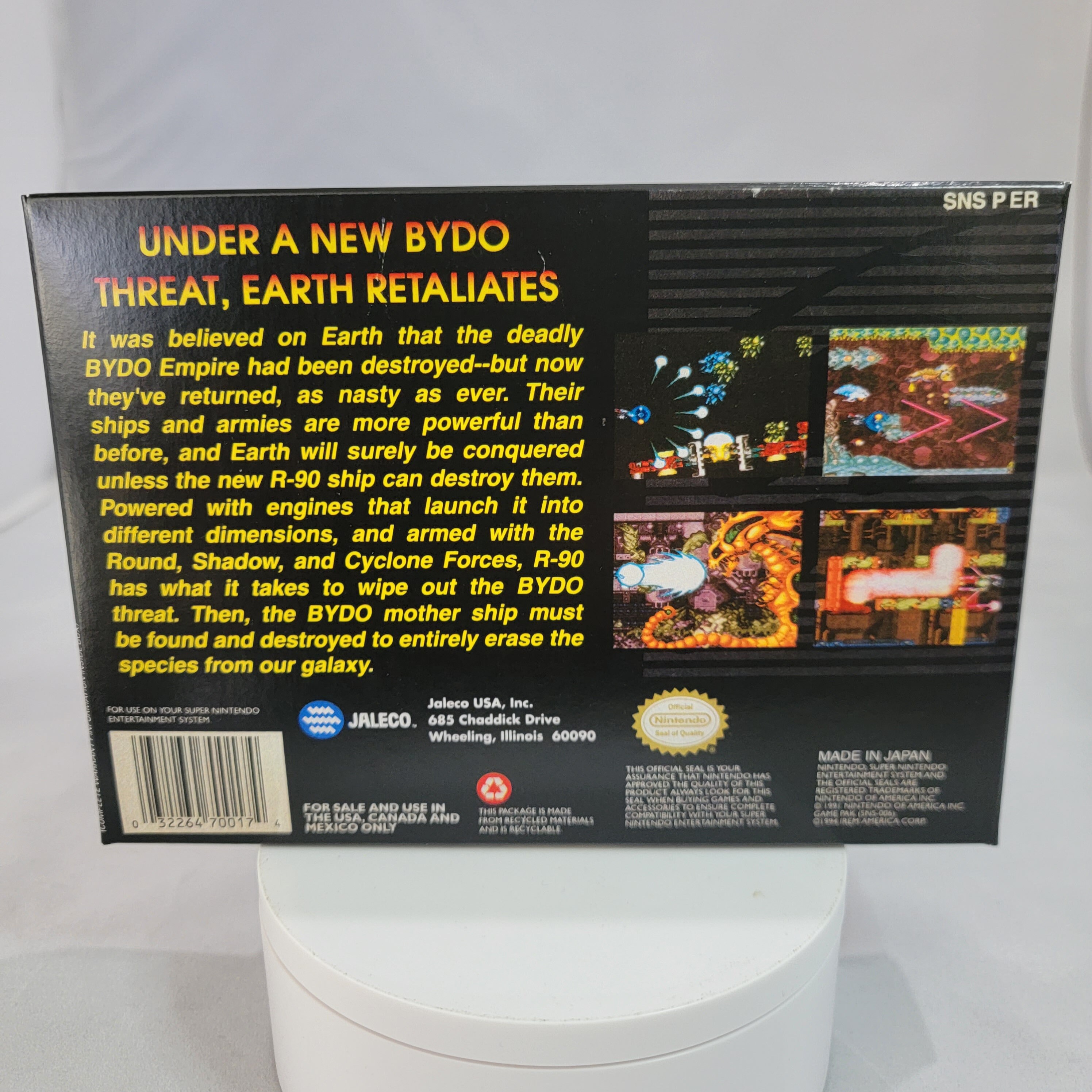 R-type 3 | NTSC | Super Nintendo | SNES | En | Reproduction Box and ...