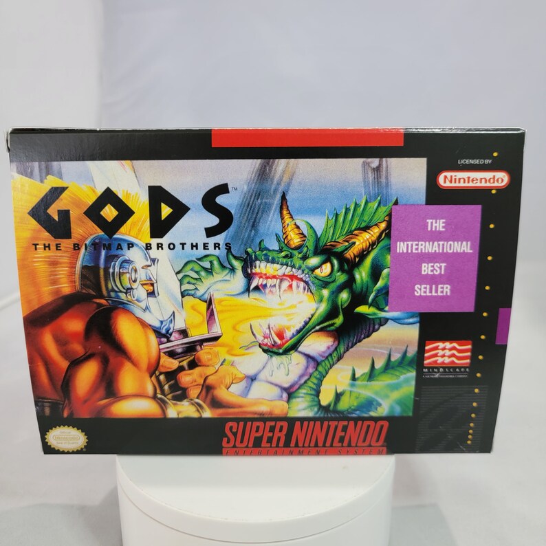 Gods the Bitmap Brothers | NTSC | Super Nintendo | SNES | En ...