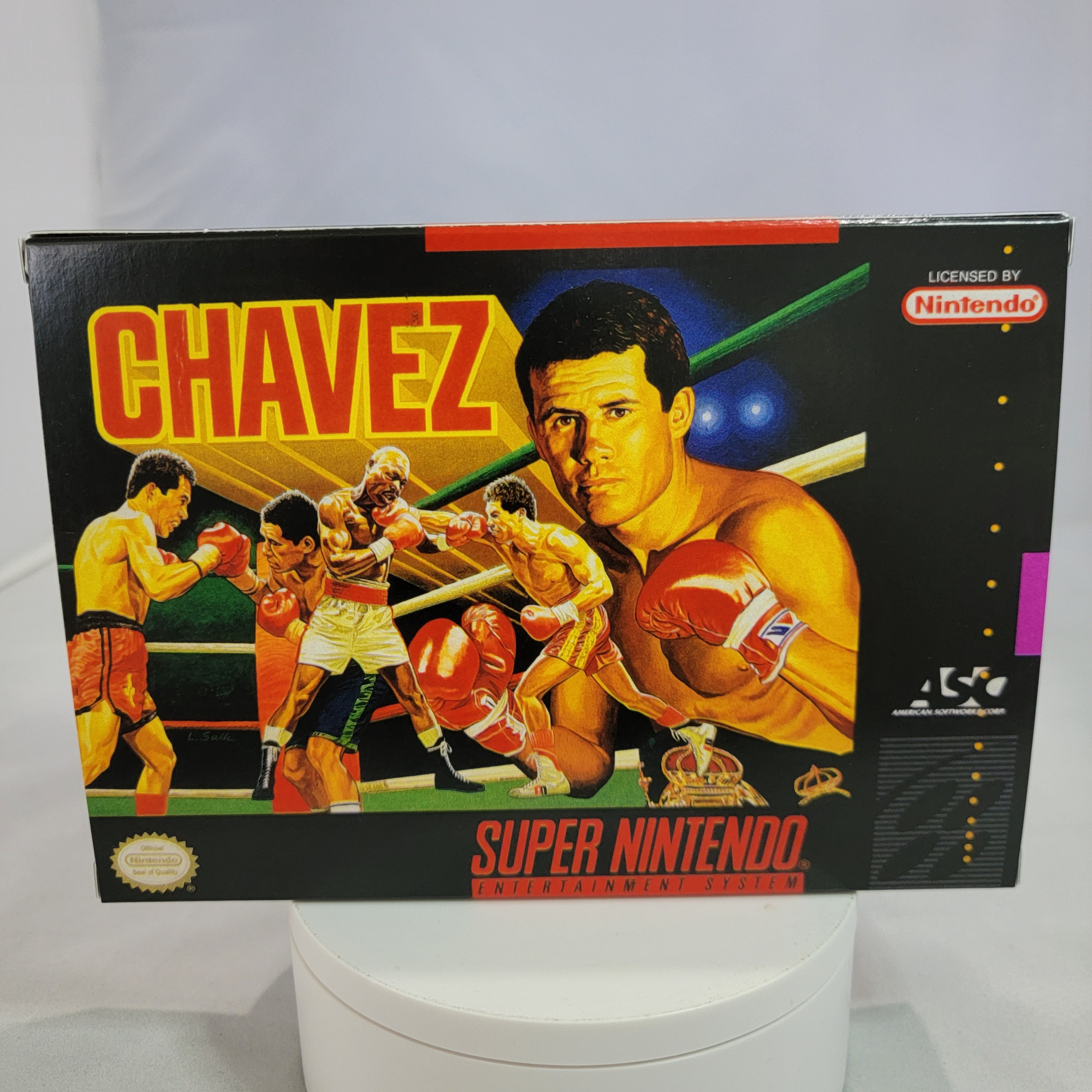 Chavez | NTSC | Super Nintendo | SNES | En | Reproduction Box and