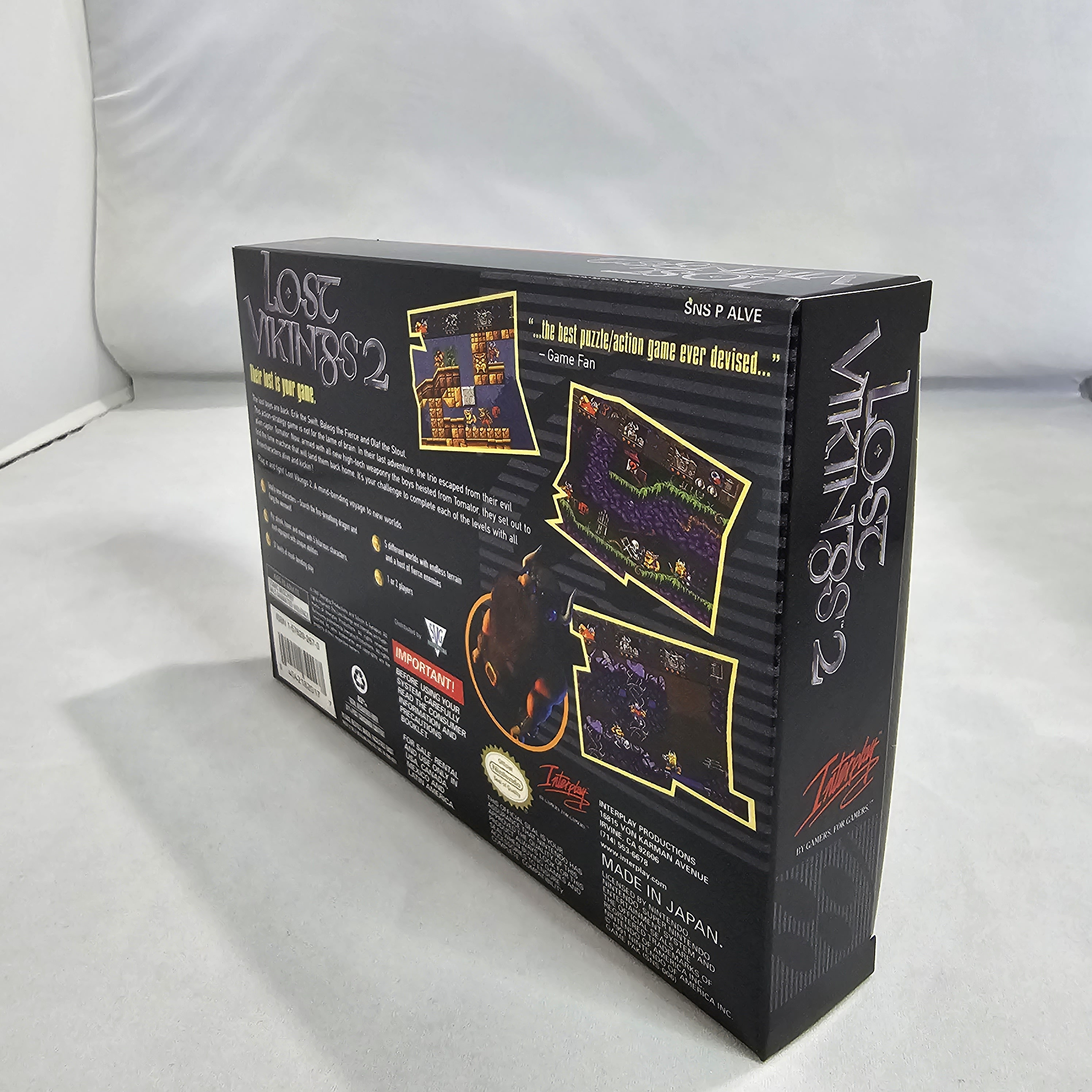 Lost Vikings 2 | NTSC | Super Nintendo | SNES | En | Reproduction