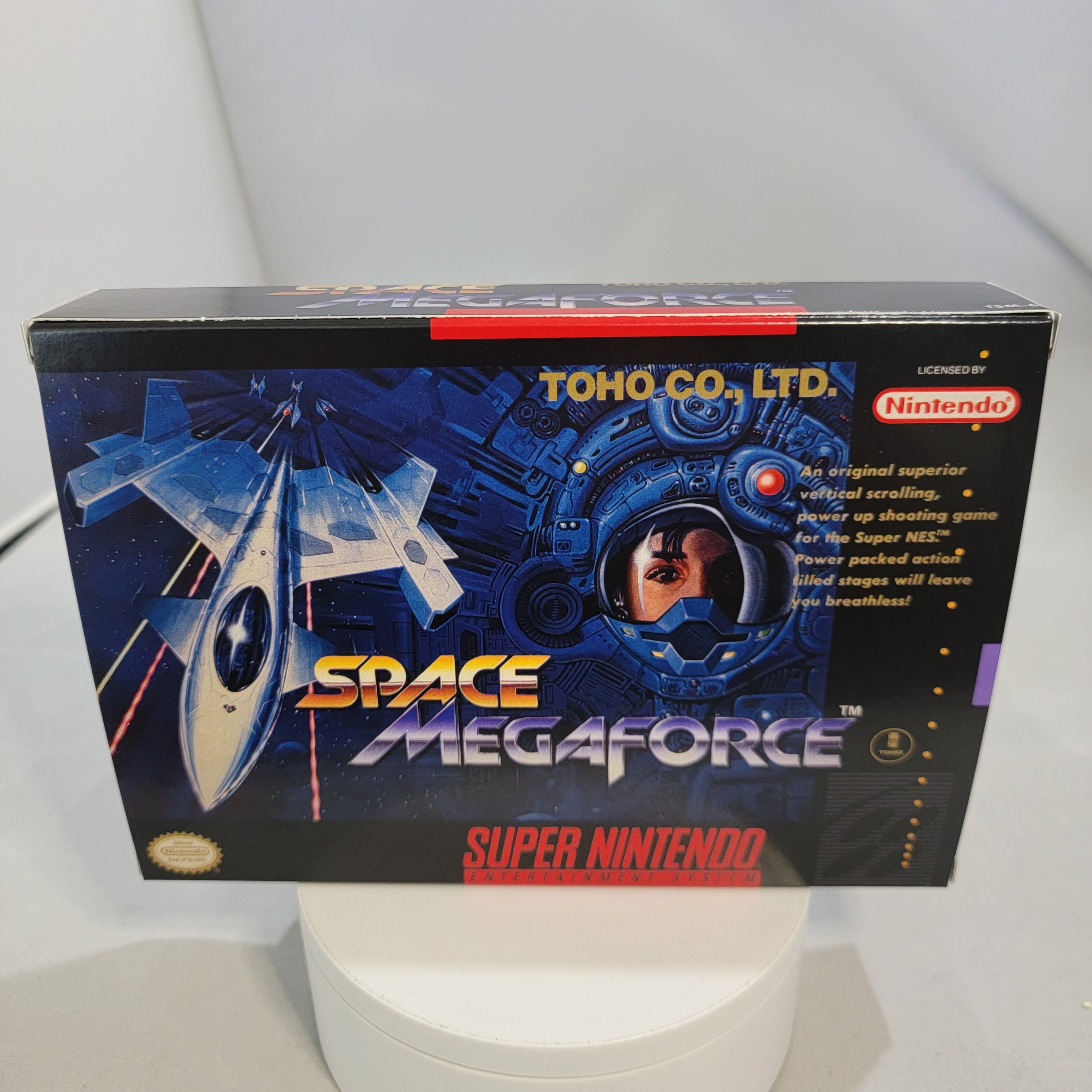 Space Megaforce | NTSC | Super Nintendo | SNES | En | Reproduction