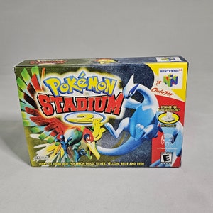 ポケモンスタジアム2 | NTSC | ニンテンドー64 | N64 | En | 復刻版ボックスと内トレイ