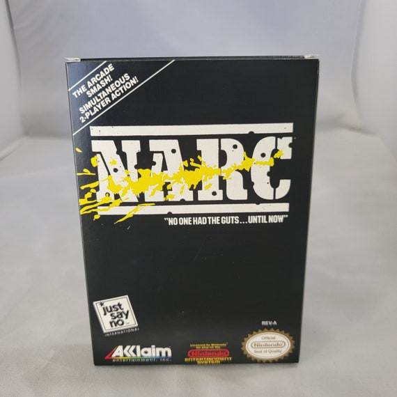 Narc | NTSC | Nintendo | NES | En | Reproduction Box - Etsy
