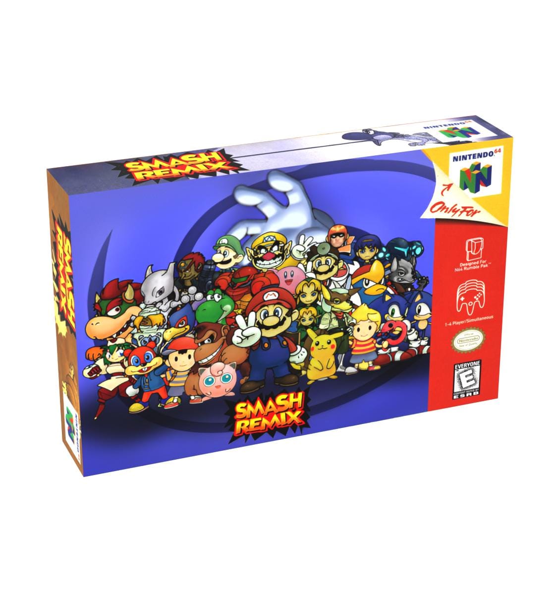 スマッシュ リミックス | NTSC | ニンテンドー64 | N64 | En | 復刻版 スマッシュ リミックス | NTSC | ニンテンドー64 | N64 | En | 復刻版