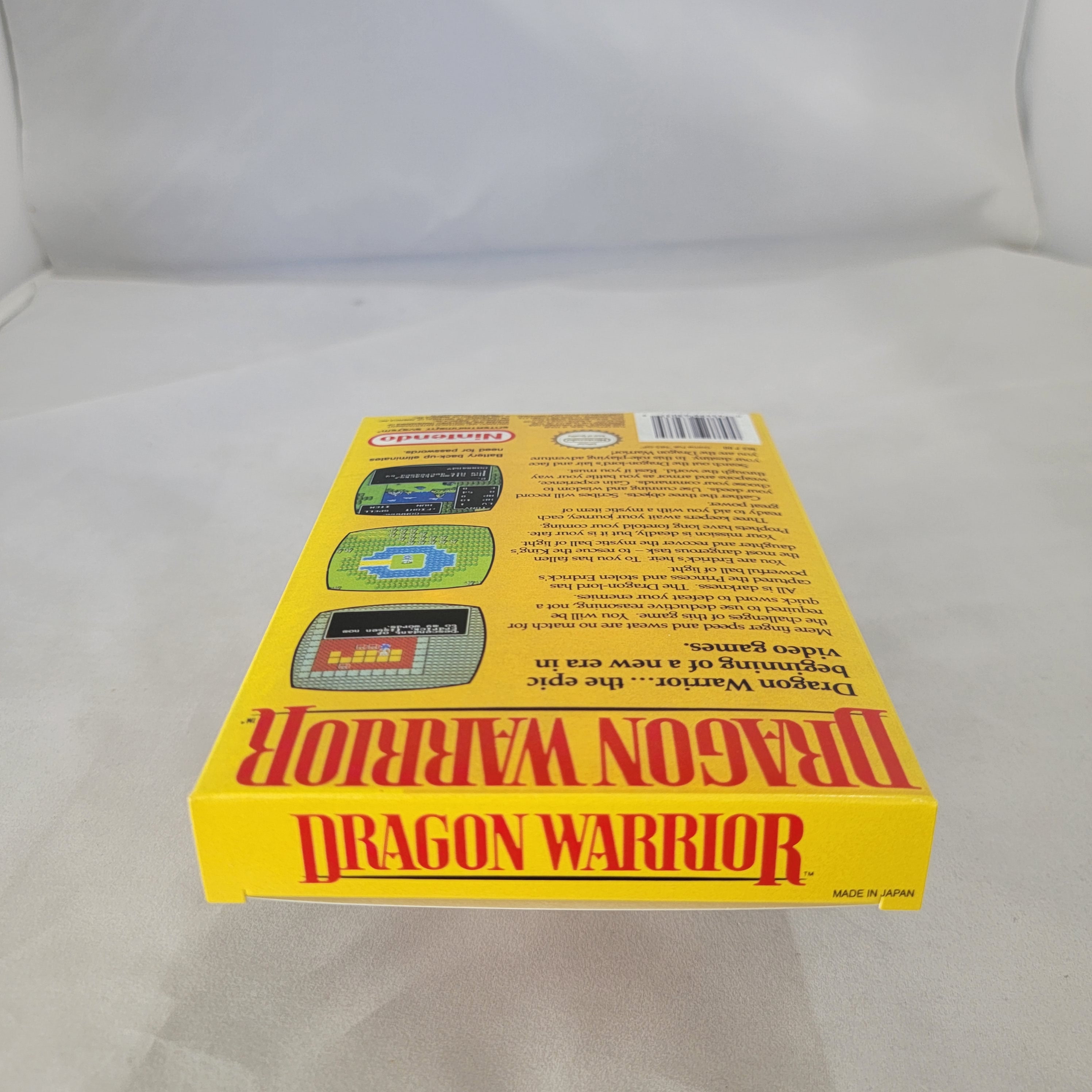 Dragon Warrior | NTSC | Nintendo | NES | En | Reproduction Box - Etsy