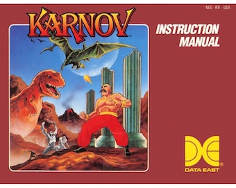 Karnov | NTSC | Nintendo | NES | En | User Instruction Manual