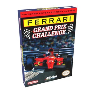 Ferrari Grand Prix Challenge | NTSC | Nintendo | NES | En | Reproduction Box