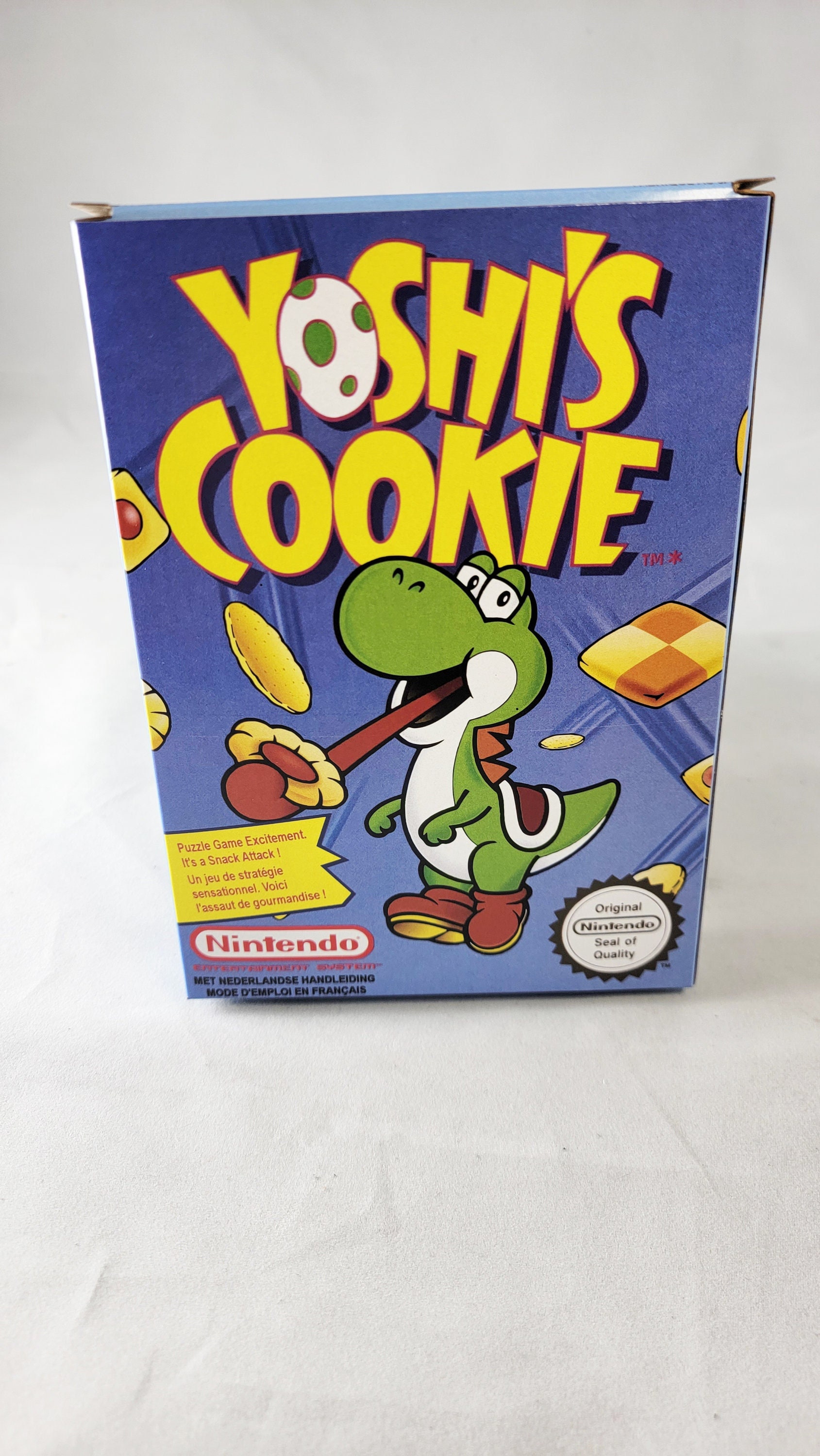 Yoshi's Cookie | PAL | Nintendo | NES | En,fr | Reproduction Box