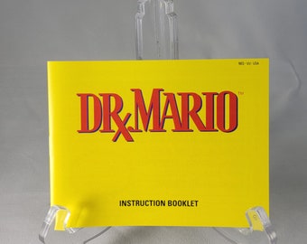Dr. Mario | NTSC | Nintendo | NES | En | User Instruction Manual