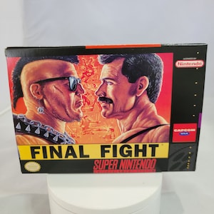 Finale Kampf | *NTSC | Super Nintendo | SNES | De | Reproduktionsbox und Innenfach