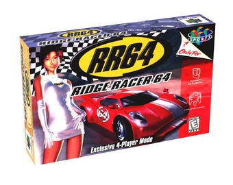 Ridge Racer 64 | NTSC | Nintendo 64 | N64 | En | Reproduction Box