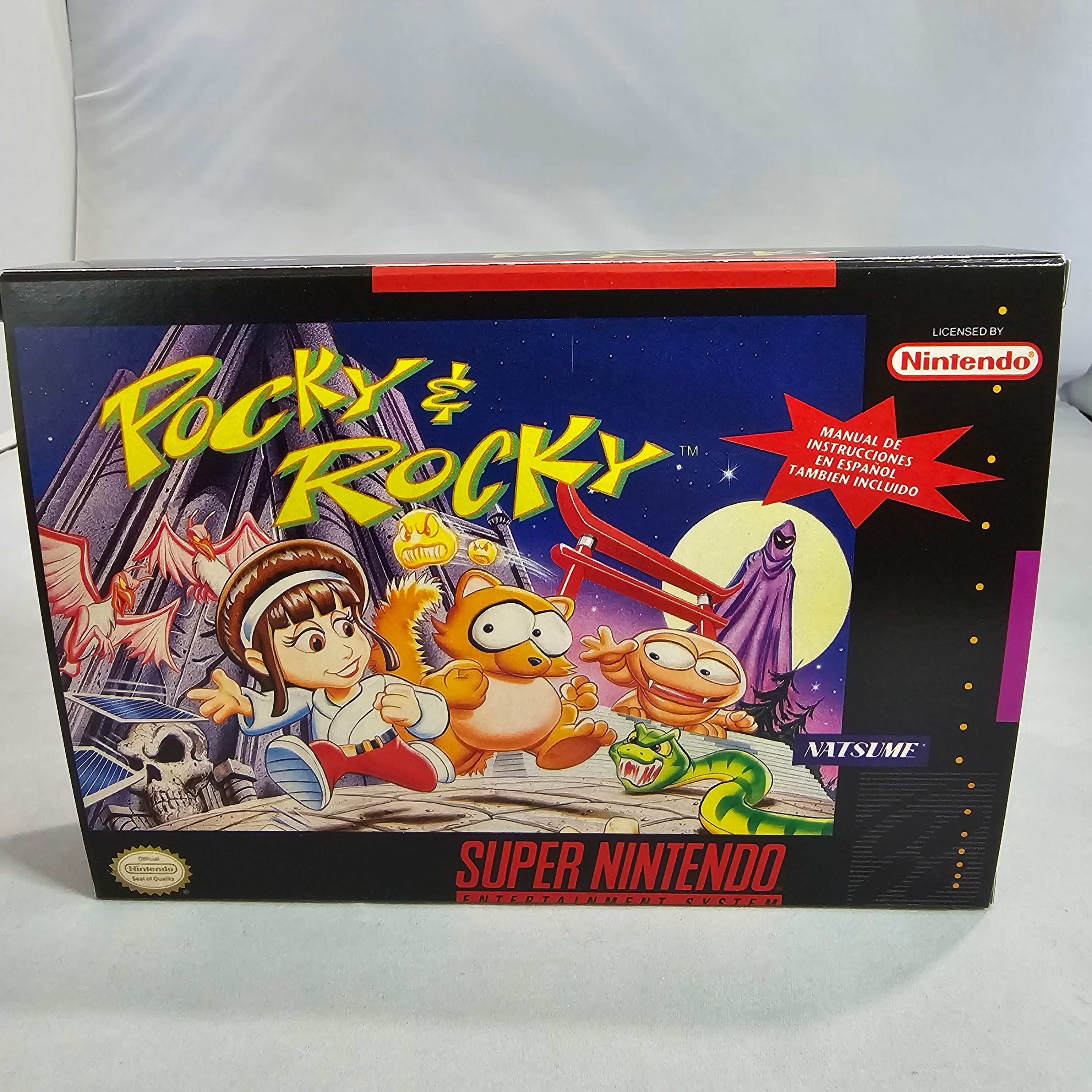 Pocky and Rocky | NTSC | Super Nintendo | SNES | En | Reproduction