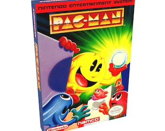 Pac-Man | NTSC | Nintendo | NES | En | Reproduction Box