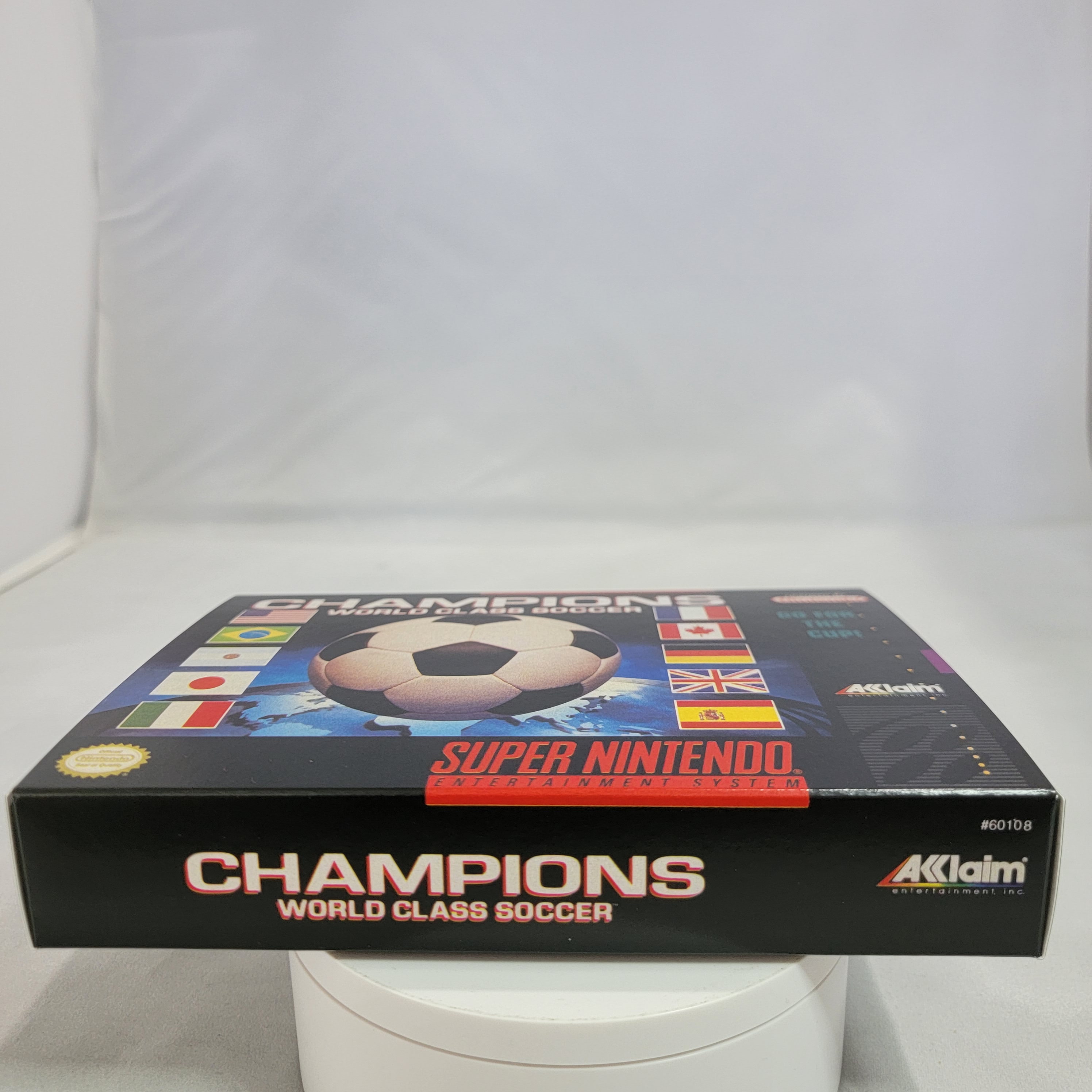 Champions World Class Soccer | NTSC | Super Nintendo | SNES | En