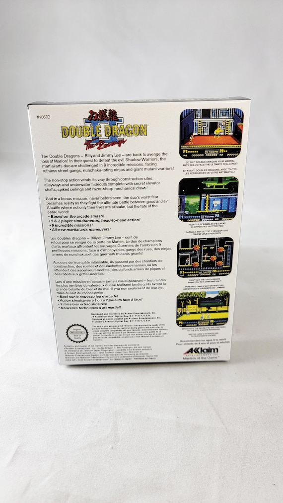 Double Dragon 2 - the Revenge | PAL | Nintendo | NES | En,fr