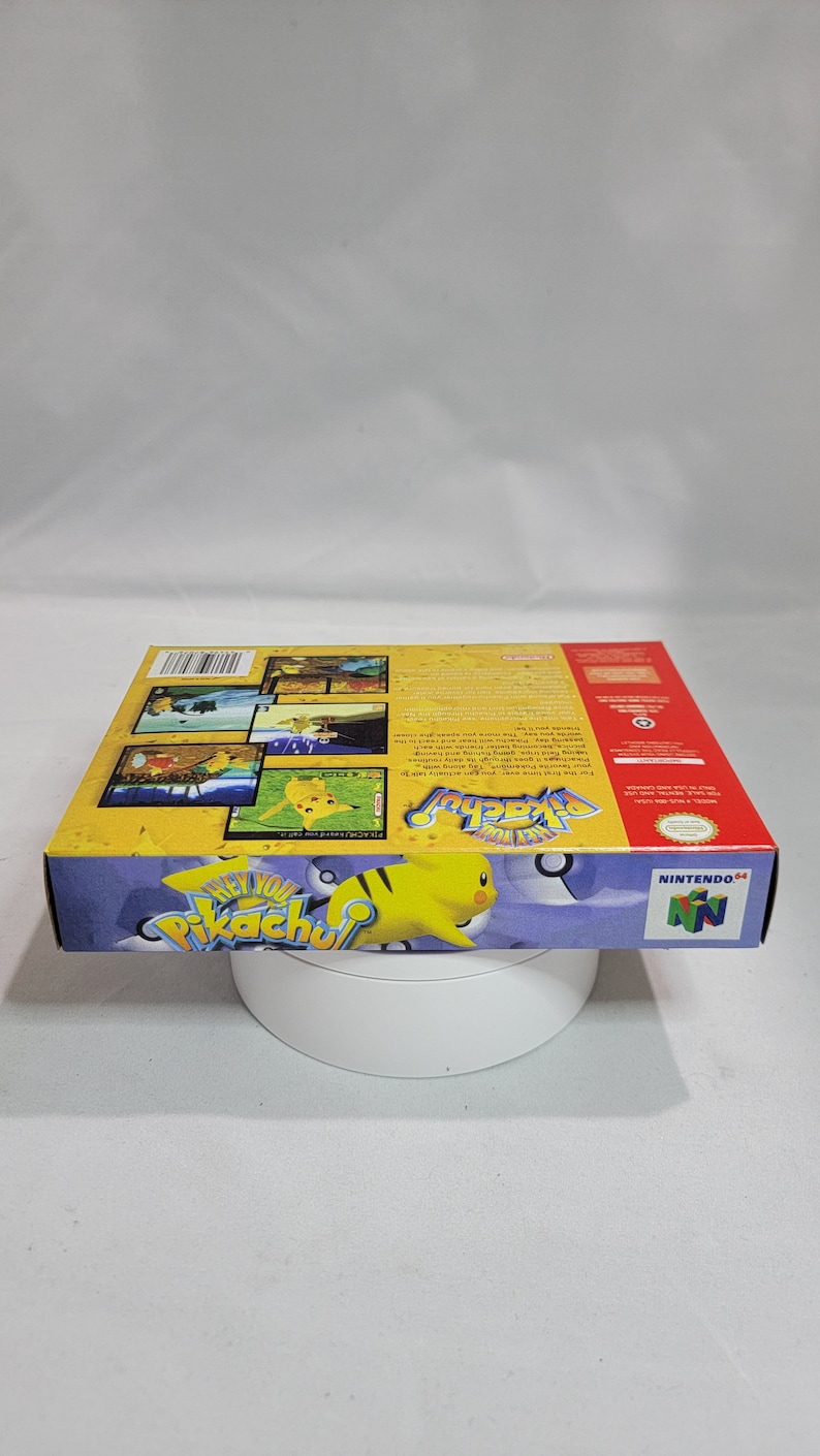 Hey You Pikachu [custom] | NTSC | Nintendo 64 | N64 | En | Reproduction ...