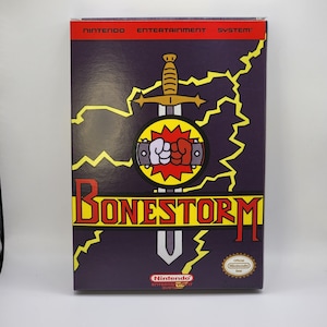 ボーンストーム | NTSC | 任天堂 | NES | En | 復刻ボックス