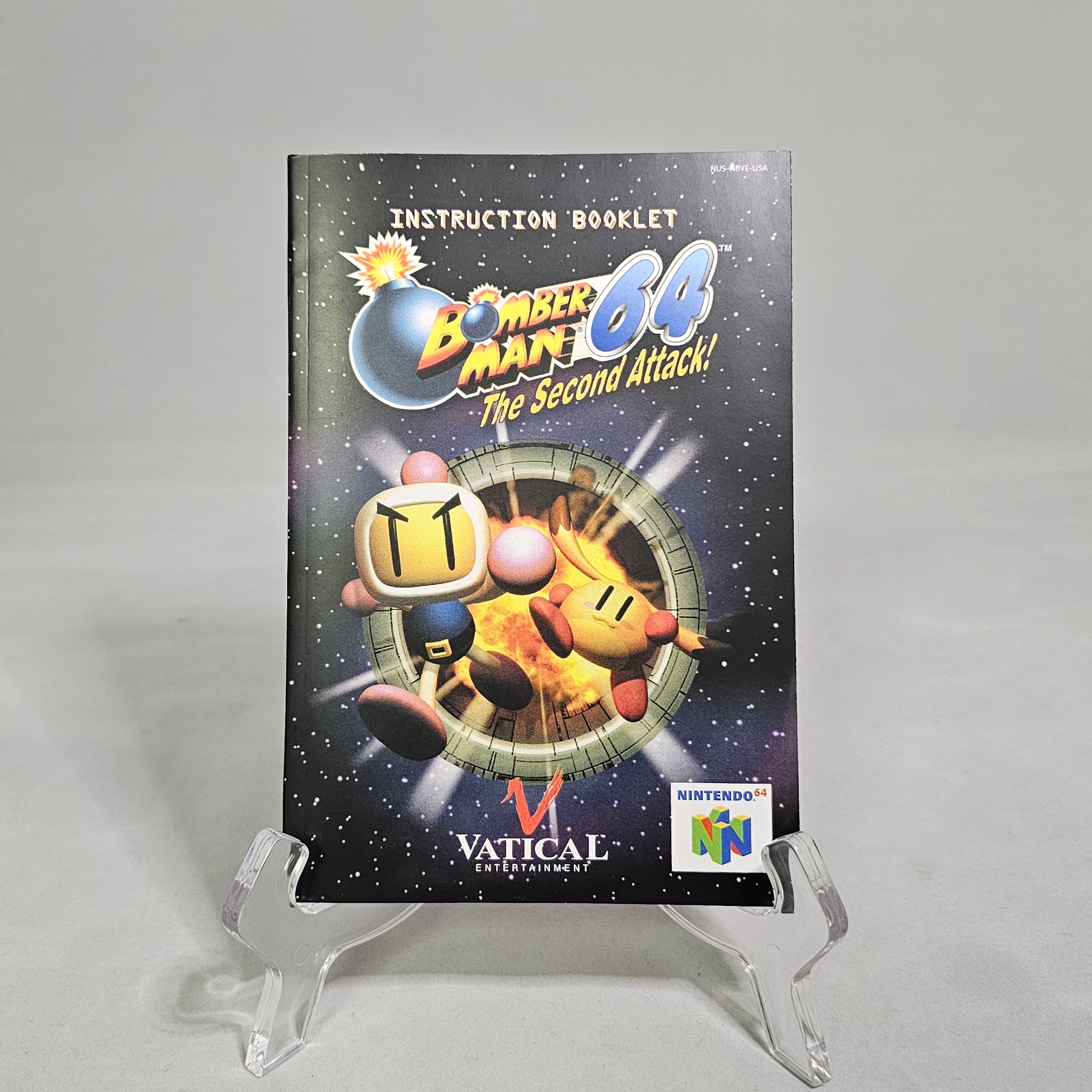 Bomberman 64 Second Attack | NTSC | Nintendo 64 | N64 | En | User